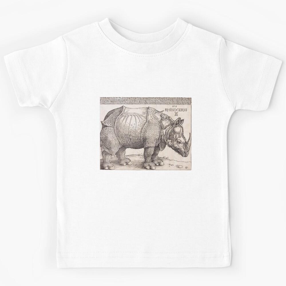 Dürer s Rhinoceros Kids T-Shirt 140