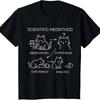 Wissenschaft Katze Sprache Spaß Wissenschaft Katze Lehrer Schüler Cooles T-Shirt Lässiges Bedrucktes T-Shirt Oberteil Damenbekleidung Mode Persönlichkeit