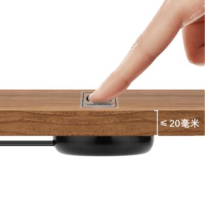 Penetrable Wooden Partition Touch Sensor LED Light Switch Hidden Install DC 12V-24V 5V Touch Dimmer Switch Dimmable 80mm