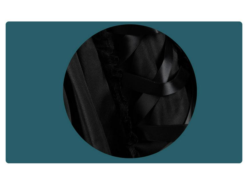 2024 Women's Lace Gothic Renaissance Dress with Bowknot Full Skirt