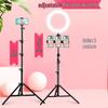 2025 Multifunctional Mobile Phone Holder with Tripod, Fill Light & Selfie Stick for Live Streaming & Photography.