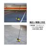 Nihon Clean-tech Italian Broom DX, 37cm Wide x 133cm Long, Indoor/Outdoor Use, Large Broom with Split Synthetic Fiber Tips, Perfect for Cleaning Fine