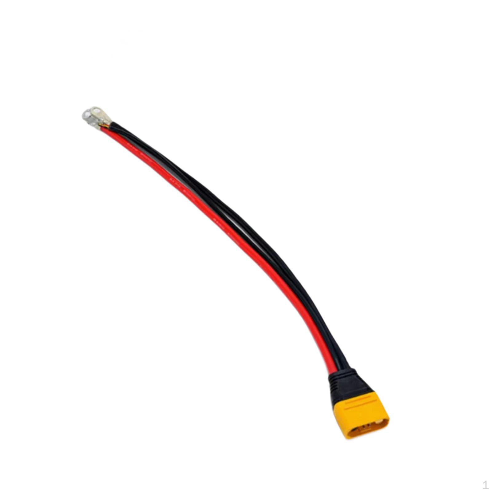 

Eft Power as150U Plug Resistance Adapter Cable Fireproof Male Head Spare Part 220mm Connector for RC