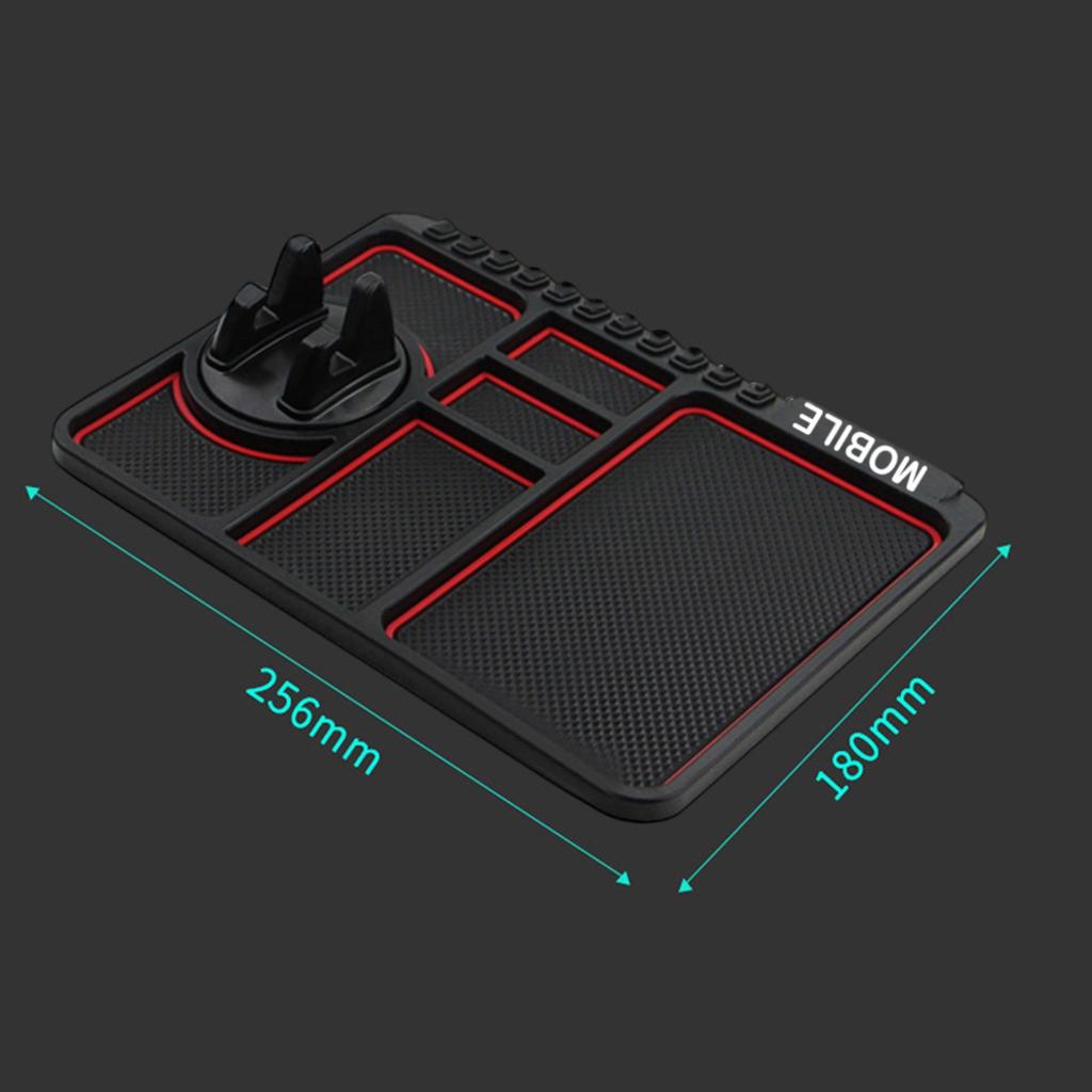 High Quality Car Phone Holder Silicone Pad Dash Mat Cell Phone Car Mount GPS Holder Cradle Dock For Phone - Desk Stand