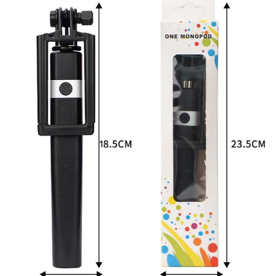 Compact Folding Selfie Stick for Android Type-C - Mini Wired Control, Portable Telescopic Design, Perfect Gift