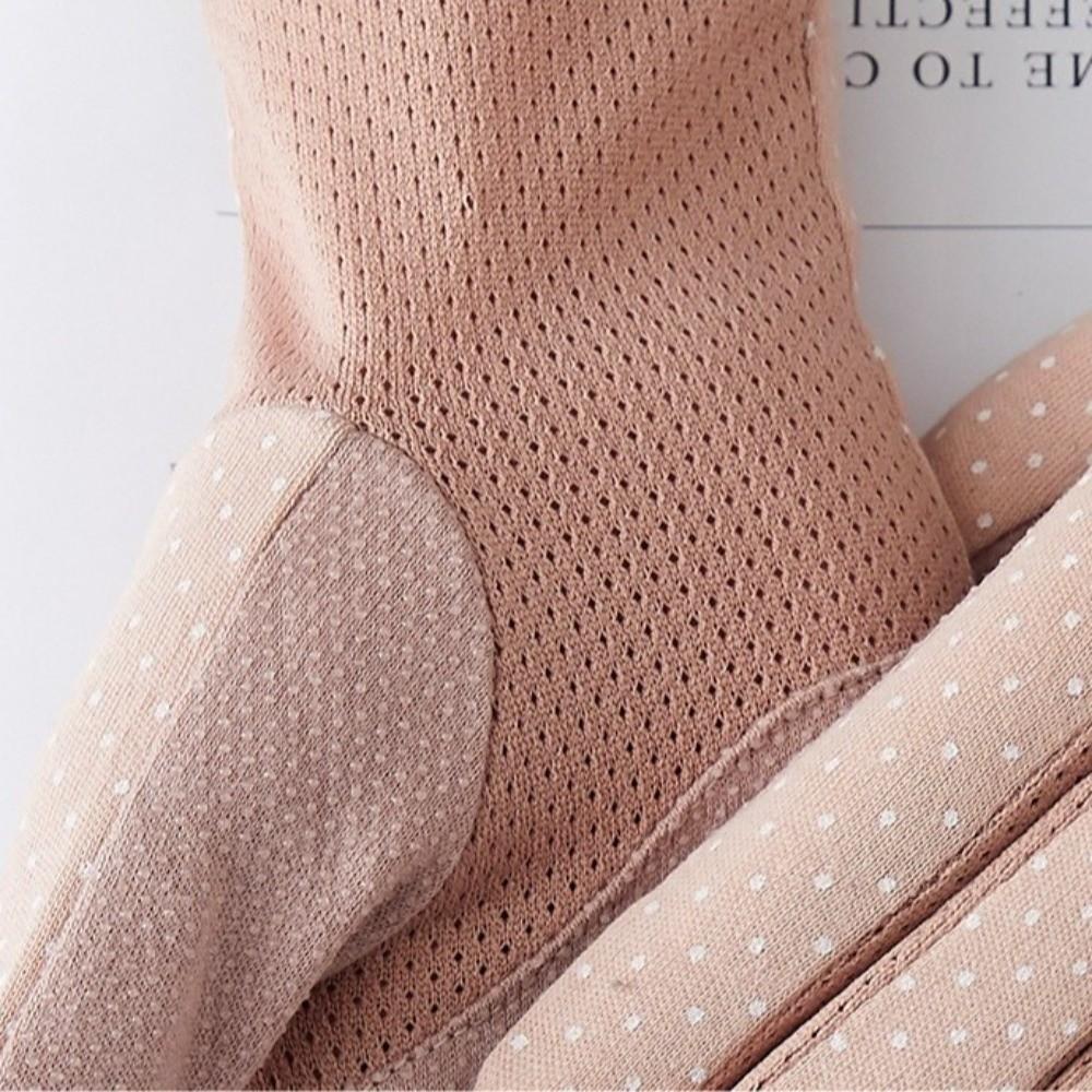 Non-slip Sun Protection Gloves Breathable Mittens Fashion Touch Screen Gloves  Women