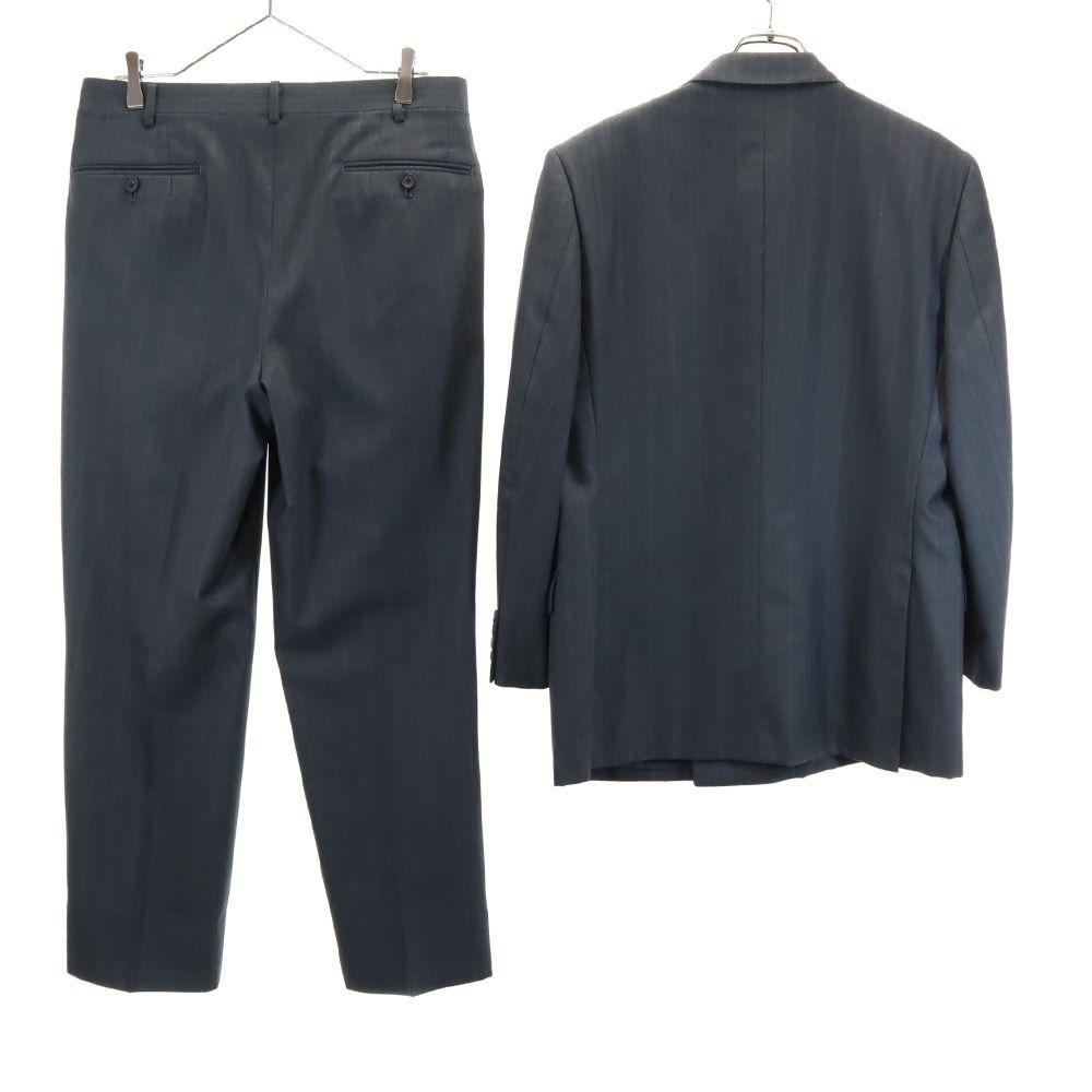 Aquascutum 90s Made in Japan Wool Old Striped Pattern pants suit Setup Men's Used