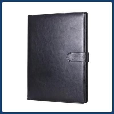 Premium Leather A5 Conference Folder - Multifunctional Business Stationery for Contracts & More