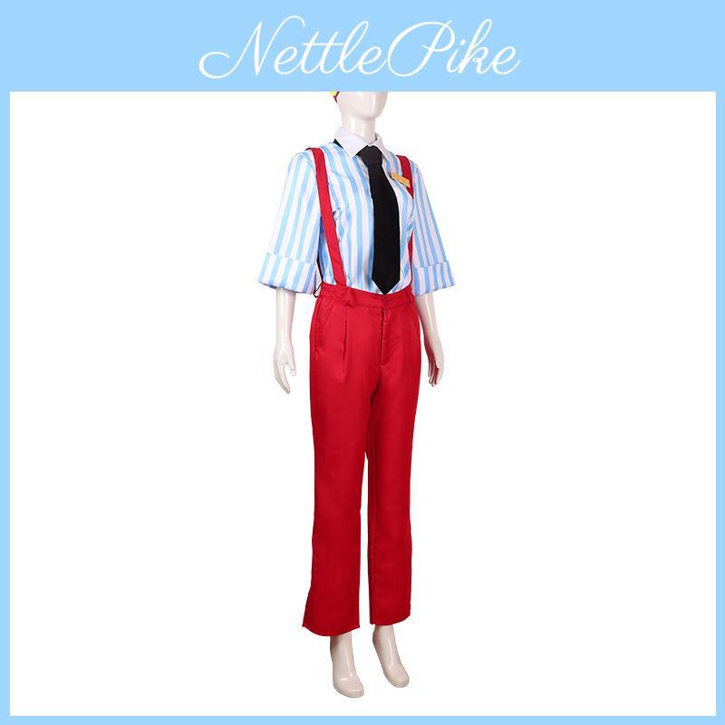 Japanese Style Roleplay Costume Polyester Cosplay Outfit With Hat For Anime Conventions