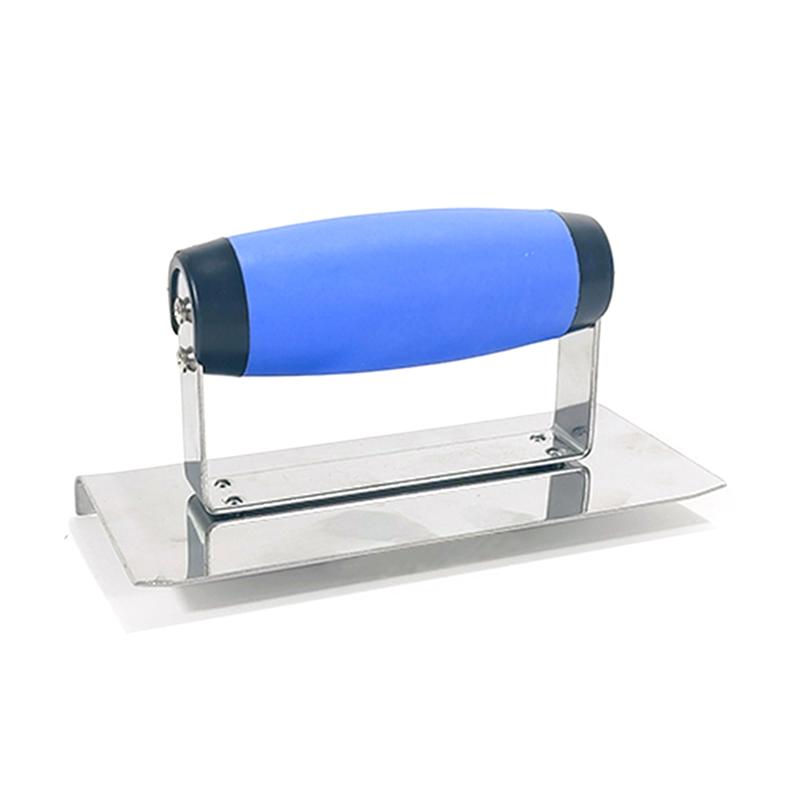 ABMH-Hand Concrete Tools Stainless Steel With Soft Grip Plaster Cement Stucco Construction Tool