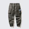 Men's New Camouflage Bundle Overalls Casual Loose Elastic Trousers for A