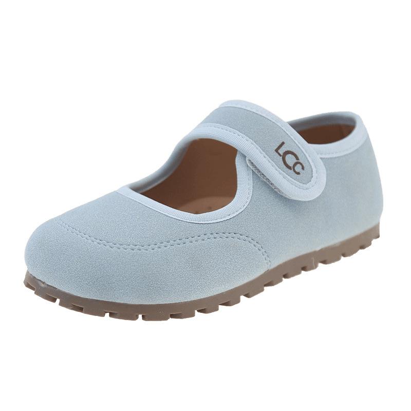 French retro girl sweet 2025 spring and autumn girl Mary Jane leather shoes women's treasure round head soft sole casual shoes
