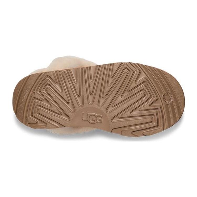 (PS) UGG Classic Low Fur 'Chestnut' Kids' 1153637K-CHE