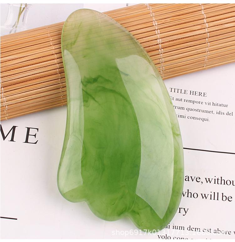 Five-Claw Gua Sha Resin Massage Comb for Face and Meridian Therapy