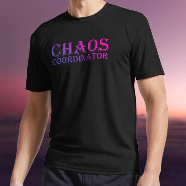 New Shirt Chaos Coordinator Kindergarten Active Logo T-Shirt Funny Size S to 5XL 4XL