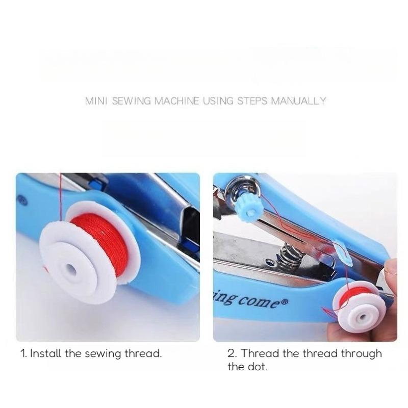 Portable Mini Manual Sewing Machine, Multi-functional Creative Sewing Machine for Home Use.