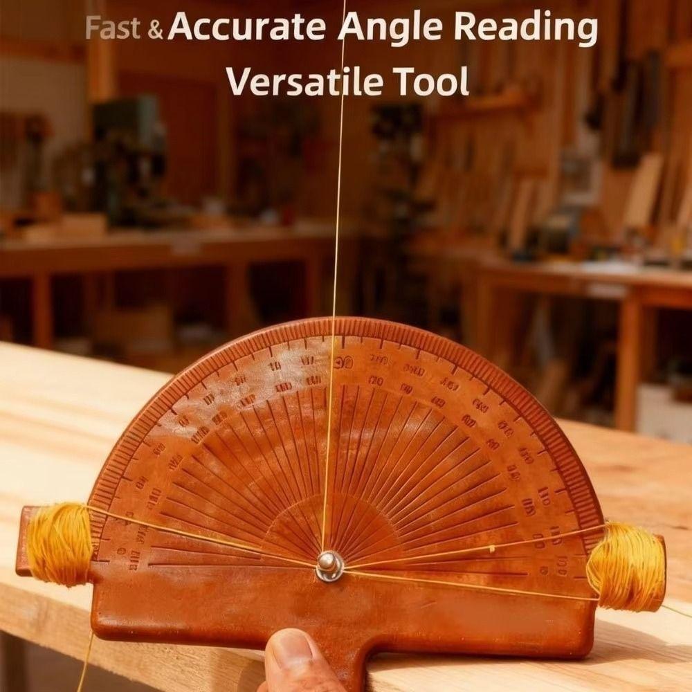Accurate Measurement Handcrafted Angle Tool Laser-Engraved Angle Finder Carpenters