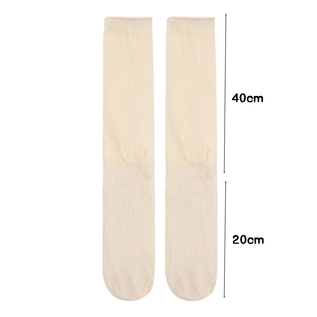 Western Style Rider Boot Calf Socks Stretchy Knight Boots Long Socks Soft Comfortable Knitted Stocking For Women Warm Accessory