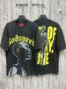 Maglietta da basket unisex con teschio e band rock: Nuova Tendenza Americana GODS Manica Corta