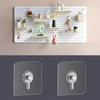 10/150x Transparent Hole-Free Hook No Drilling Home Decoration Accessories Can Hang Frames Posters Clocks Kitchen Rack Supplies
