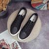 6 leather white shoes women's summer new waterproof low-top flat-bottom classic single shoes student leisure