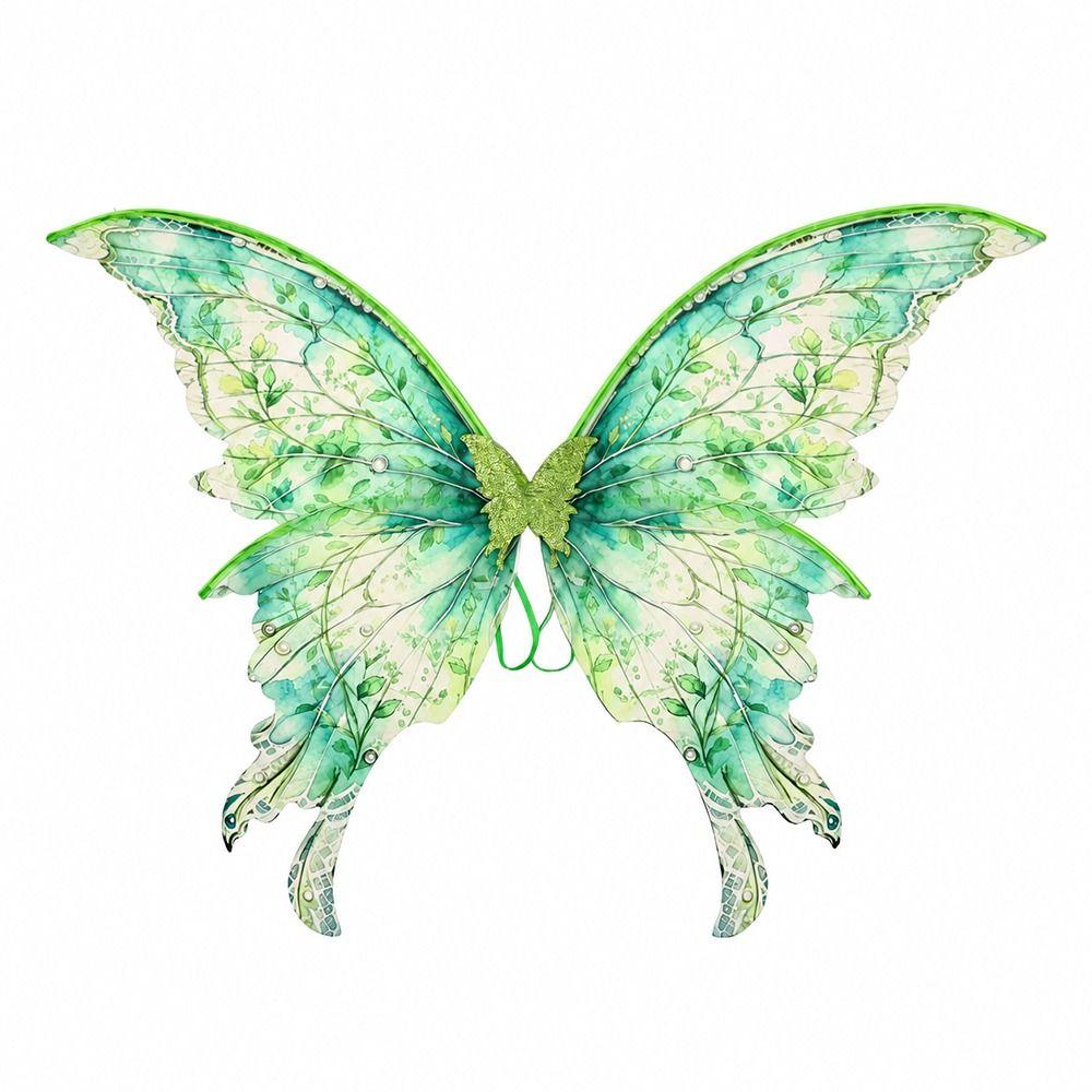 Ailes de Fée Princesse Scintillantes Robe Légère Ailes de Déguisement Cadeaux Aile de Cosplay Elfe Déguisement