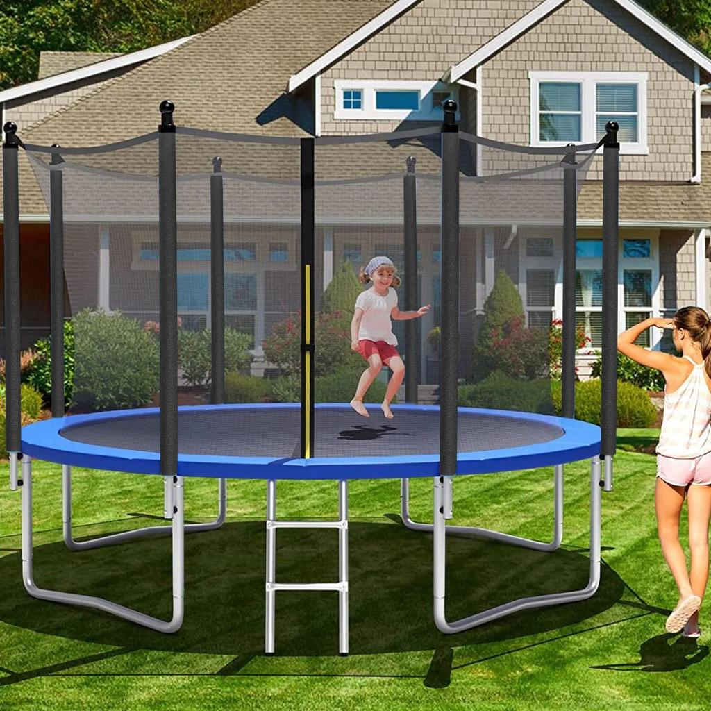 12 Stück Trampolinstangen Abdeckung Polsterung Schaumstoffrohr 40CM Schaumstoffrohr Schwammhülle Schutz-Trampolinstangen-Hüllen Blau