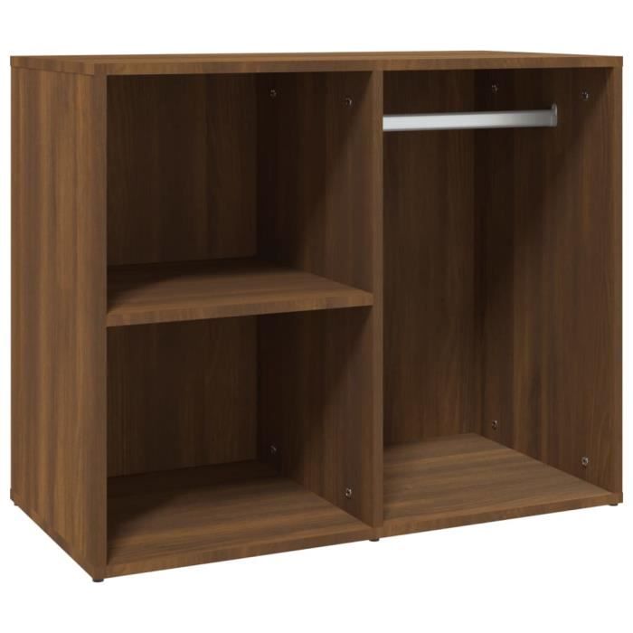 VidaXL Dressing Cabinet Brown Oak 80x40x65 Cm Engineered Wood 820507