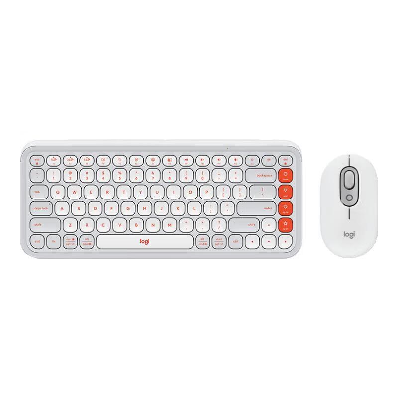 Logitech POP ICON COMBO Wireless Bluetooth Keyboard and Mouse Combo