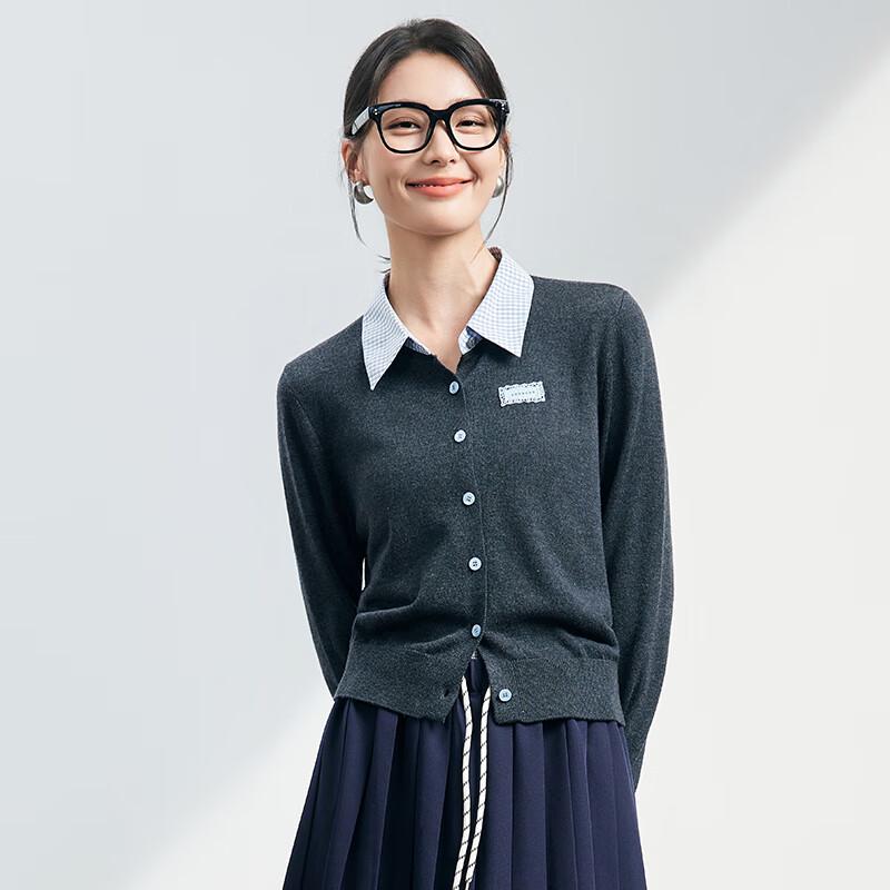 JOY SPEAKER Women's Long Sleeve Knit Cardigan