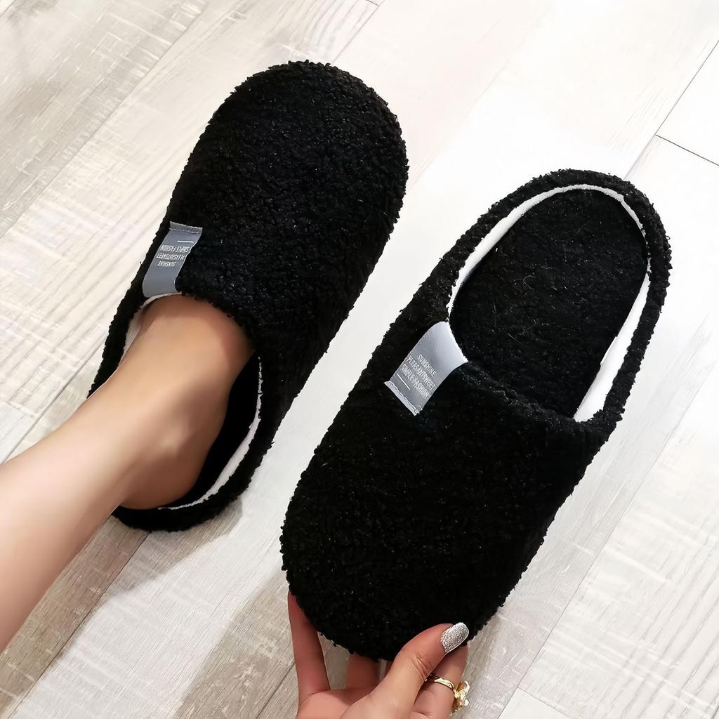 Cat cotton slippers women's autumn and winter home indoor universal soft bottom non-slip silent warm cartoon fluffy slippers