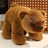 Simulation Polar, Brown, and Black Bear Plush Toy - Cute Sleeping Hugging Pillow Gift for Women