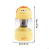 Semi Auto Electric Pencil Sharpener Cutter Stationery for Primary School