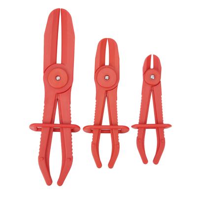 3pcs Plastic Hose Clamp Tool Pipe Tube Cutting Off Pliers with AntiSlipping Handle(Red )