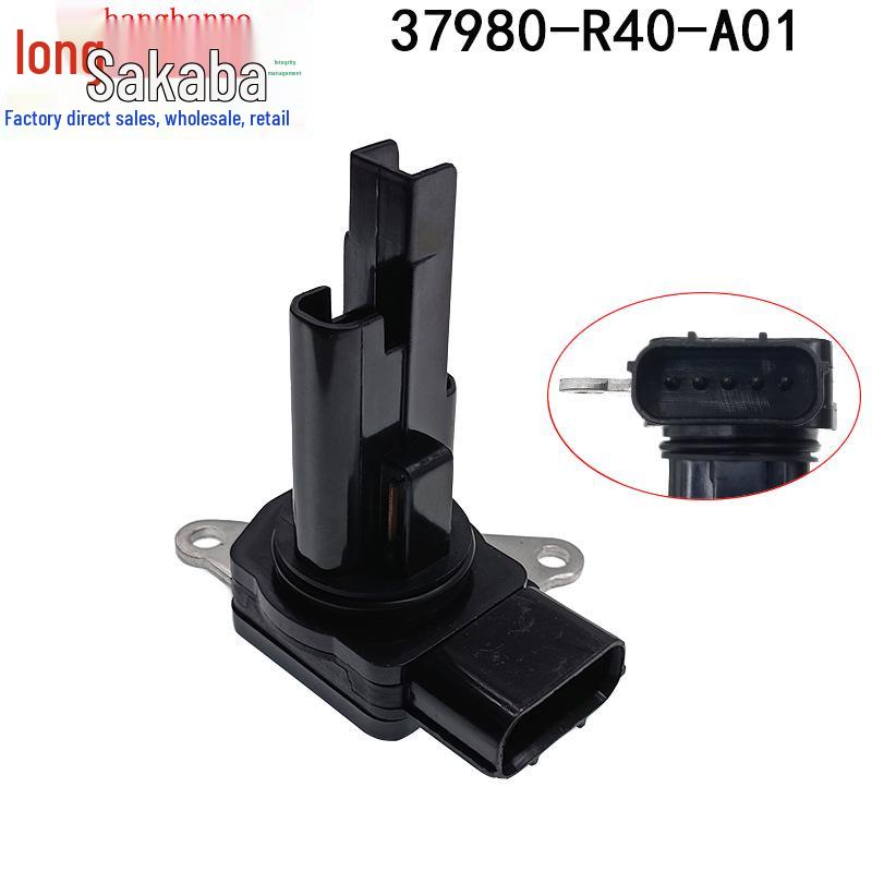 

Honda Accord Spirior Air Flow Meter Sensor 37980-R40-A01 (compatible with 37980-R11-A01) Flow meter + Plug