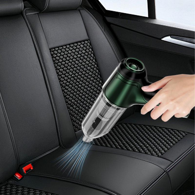 Portable Car Vacuum Cleaner High Power Strong Powerful Cordless Auto Vacuum With Brushless Motor For Car Home Pet