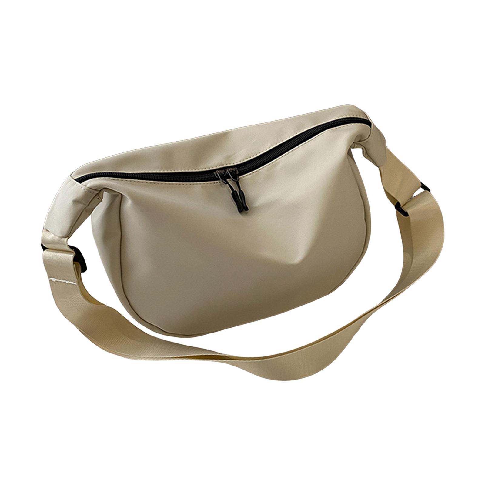 

Women Oxford Cloth Crossbody Bag Large Capacity Adjustable Strap Simple Korean Style for Autumn Winter Fashion