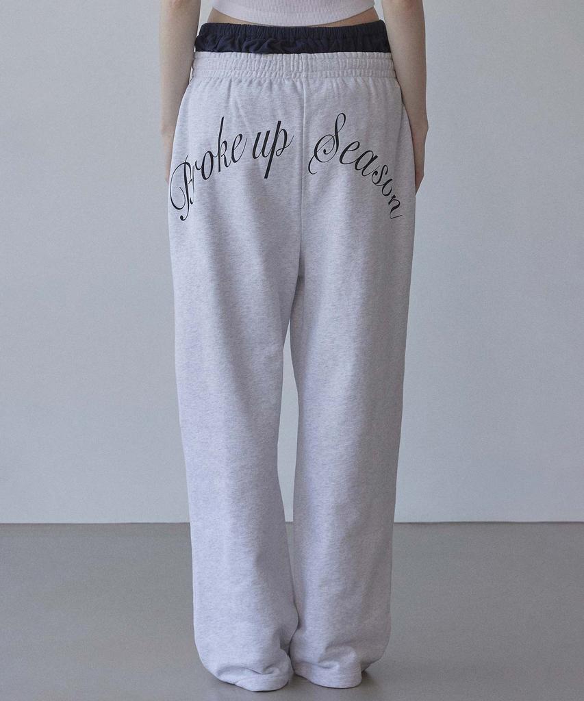 SCULPTOR My Go To Sweatpants White Melange