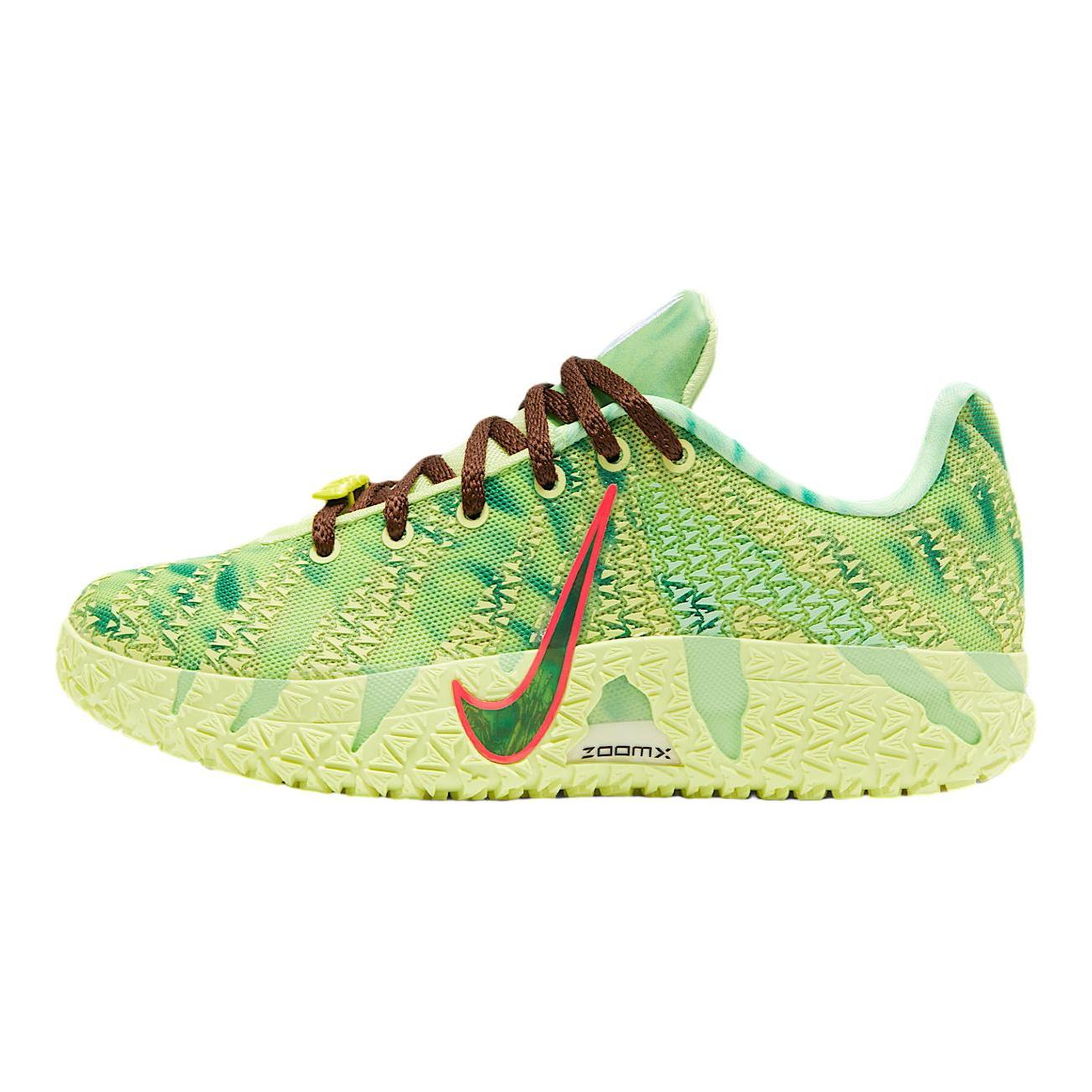 Nike Ja 3 GS Spooky Season Kindersneakers Groen Licht-Citroen