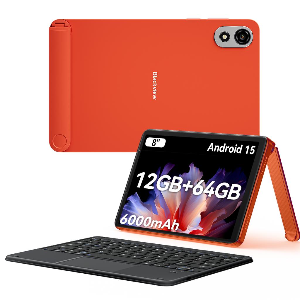 Blackview ZENO 1 8palcový HD displej AI Tablet Android 15 4/6GB RAM 64/256GB ROM 6000mAh motor 0820 Tablet