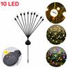 800mAh Solar LED Firefly Light, 10LED Swaying Light, Garden Landscape Lighting, Courtyard Lawn, Small Road Street Light