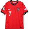 Nike Portugal National Football Team Soccer Jersey Fan Edition Men's Red (Unisex) Soccer Jerseys FJ4275 657
