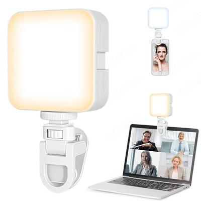 Selfie Light Clip-on LED Light for Phone Laptop Tablet Computer Phone Light for Selfie Video Conference Zoom Photography Makeup