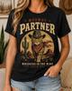 Meowdy Partner Shirt, Cowboy Cat Tee, Funny Western Feline Gift, Retro Desert Outfit, Whiskers in the Wind Graphic Apparel for Women Men Art