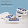 Chahua 400ml Rechteckige biologisch abbaubare Papier-Take-away-Boxen