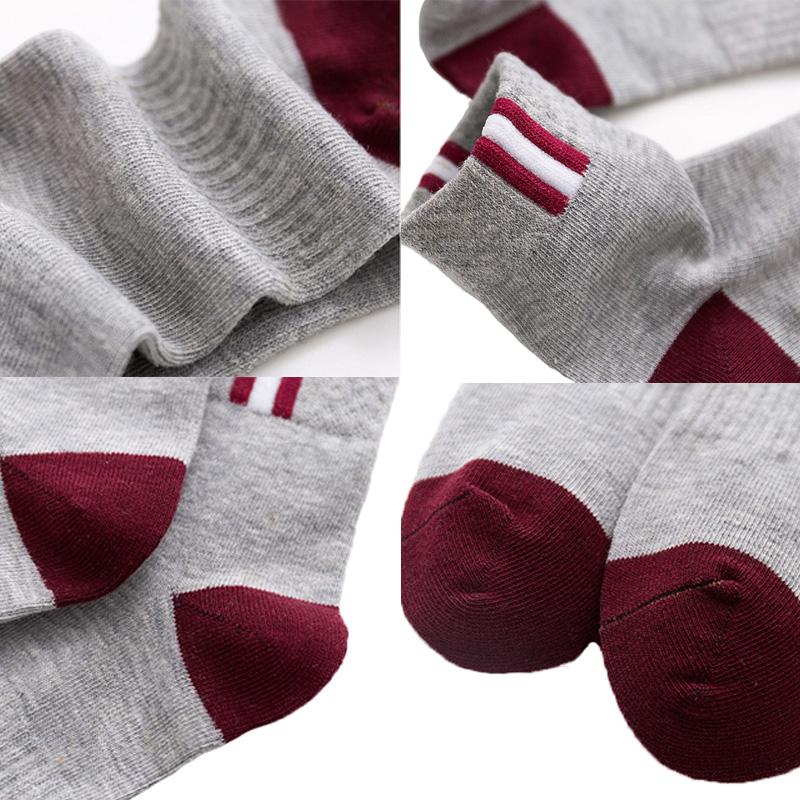 5 Paar Herren Knöchelsocken Netz atmungsaktiv Baumwolle Sportsocken Freizeit Dünn geschnitten Kurze Socke Fuß 23-29cm