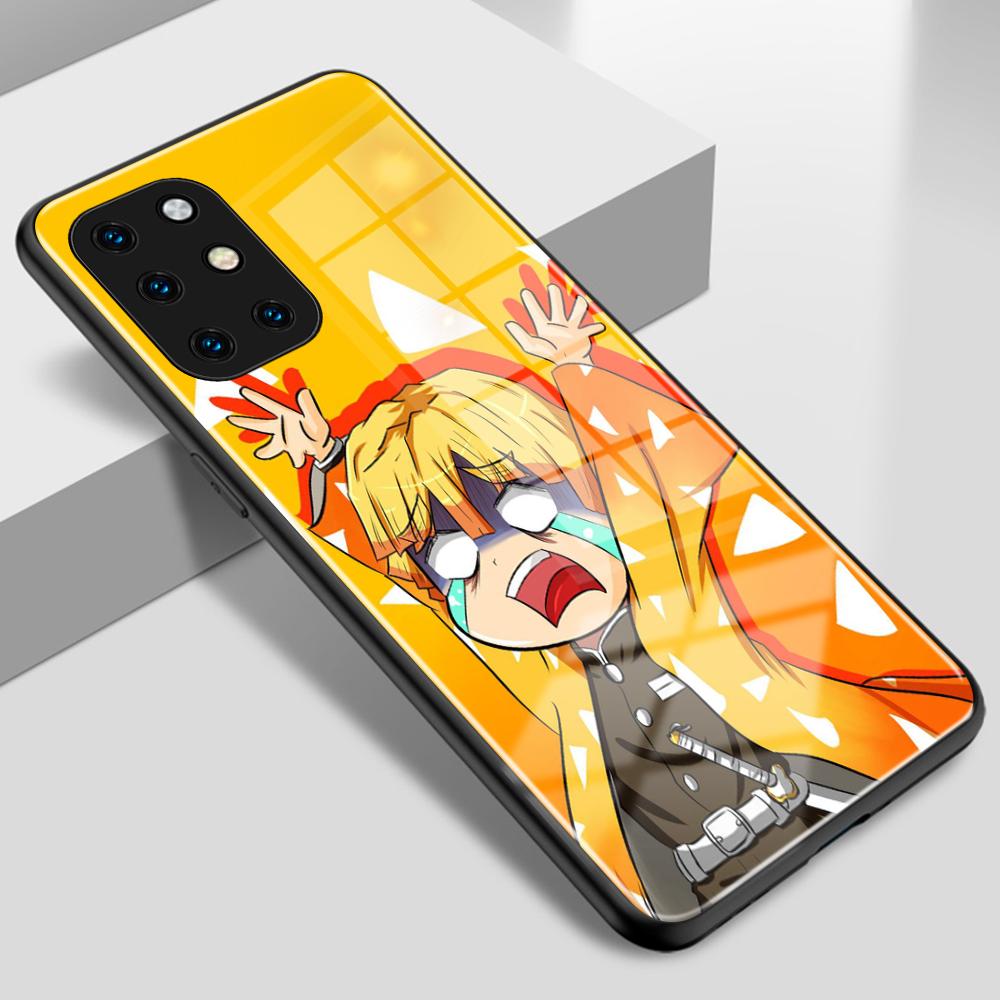 

Чехол для телефона Anime Demon Slayer Tokitou Muichirou для Oneplus9 9Pro 6 6T 7 7Pro 7TPro Nord Oneplus 8 8Pro 8T из закаленного стекла One Plus Nord