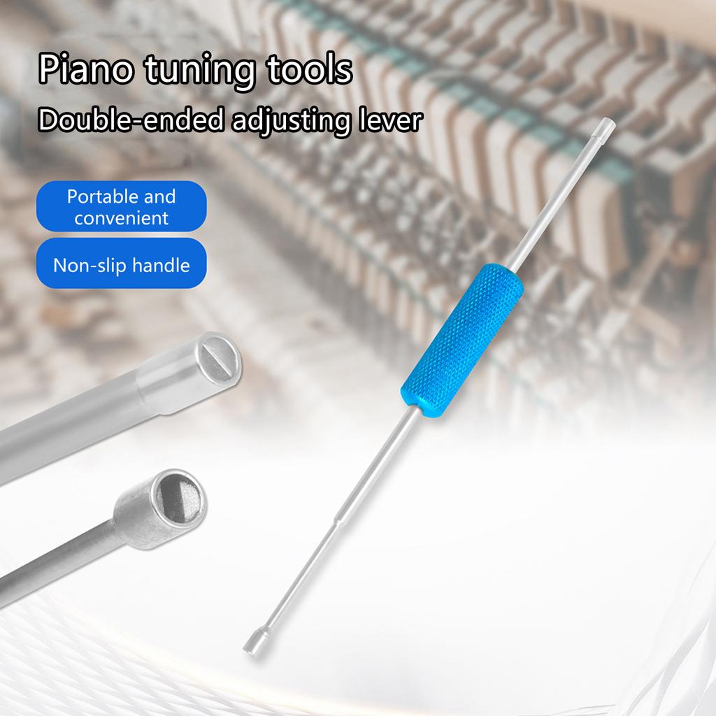 Grand Piano Adjusting Wrench Ergonomic Double Ended Adjustment Wrench Piano Tuning Tools and Accessories Easy to Use