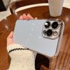 Luxury Electroplated Color Phone Case For Iphone 11 12 13 Pro Max Xs Xr Max 7 8 Plus Soft Lens Protection Silicone Back Cover