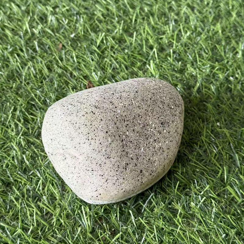 Resin Key Storage Box With Rustic Stone Design For Outdoor Home Decor